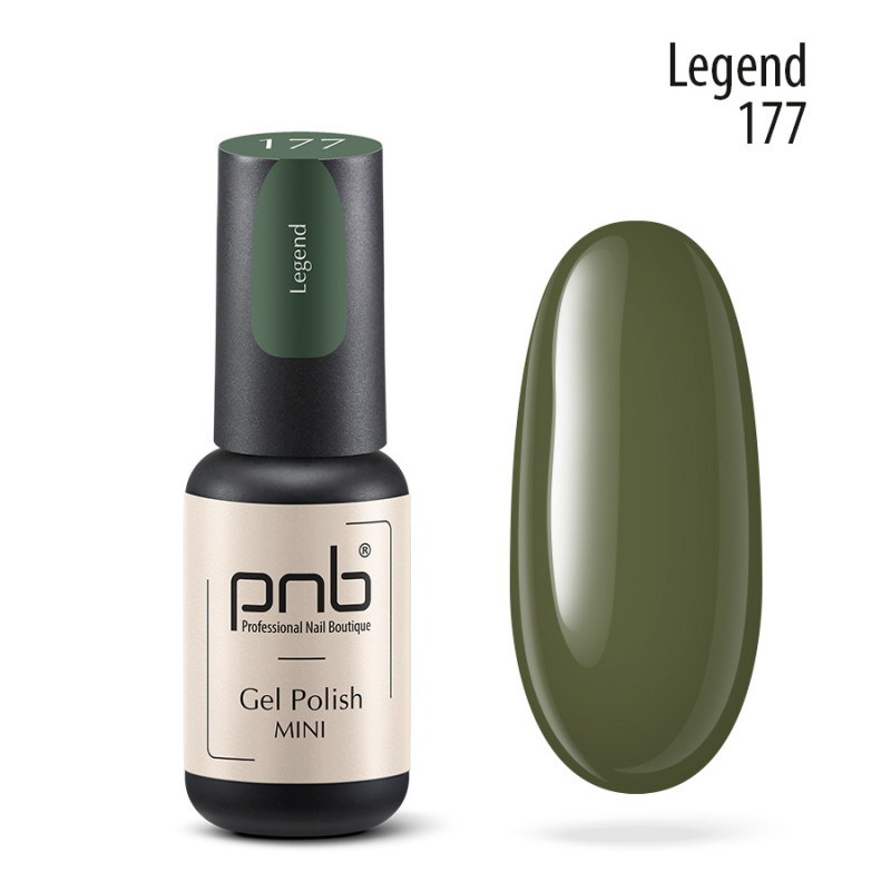 Gel Nail Polish PNB mini 177, 4 ml