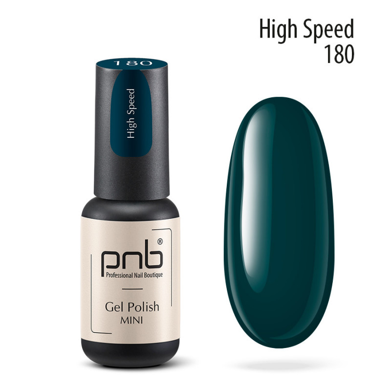 Gel Nail Polish PNB mini 180, 4 ml