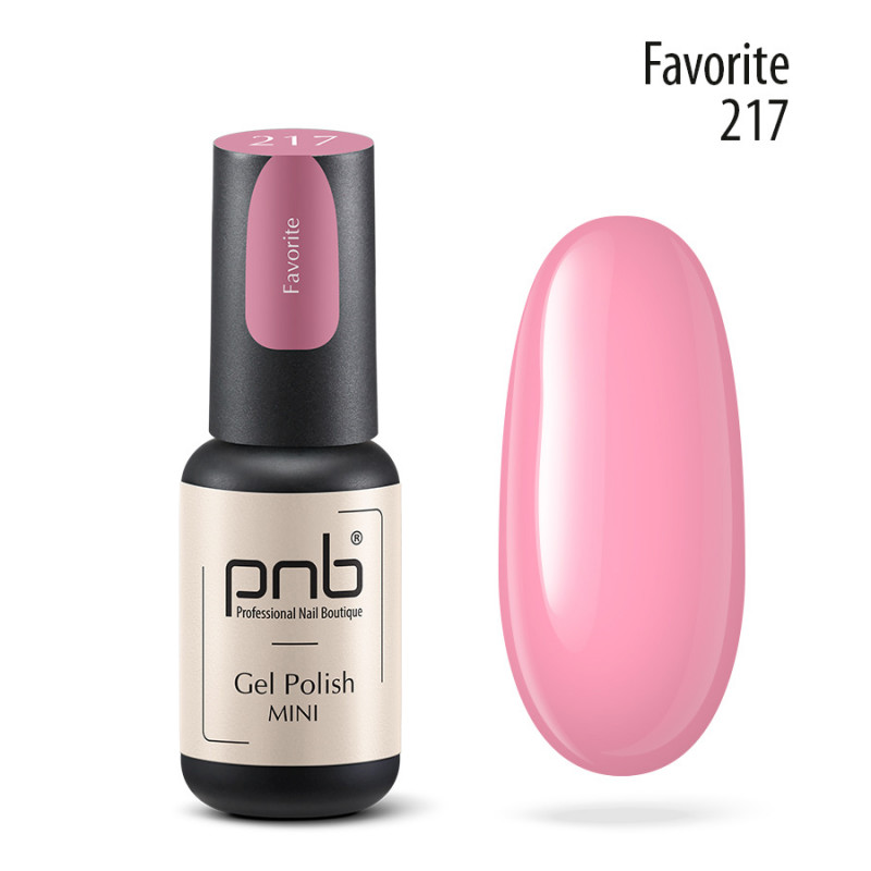 Gel Nail Polish PNB mini 217, 4 ml