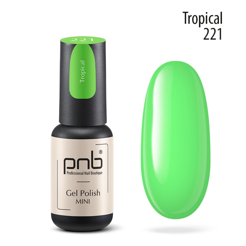 Gel Nail Polish PNB mini 221, 4 ml