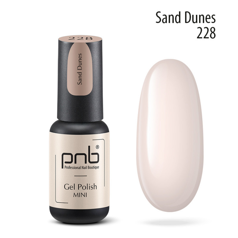 Gel Nail Polish PNB mini 228, 4 ml
