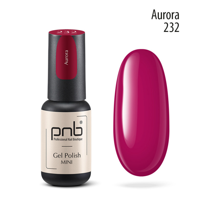 Gel Nail Polish PNB mini 232, 4 ml