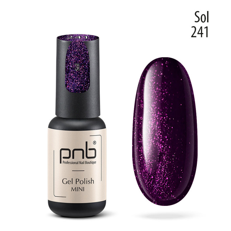 Gel Nail Polish PNB mini 241, 4 ml