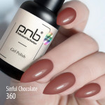 Gel nail polish PNB 360, 8 ml