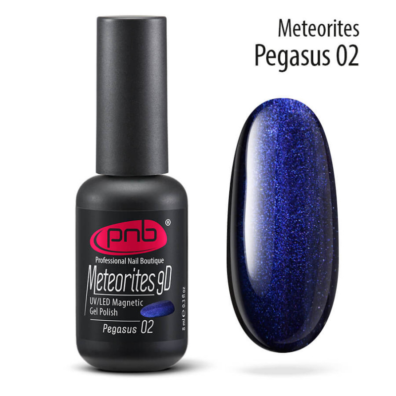 UV/LED Magnetic Gel Nail Polish Meteorites 9D 02 Pegasus PNB 8 ml