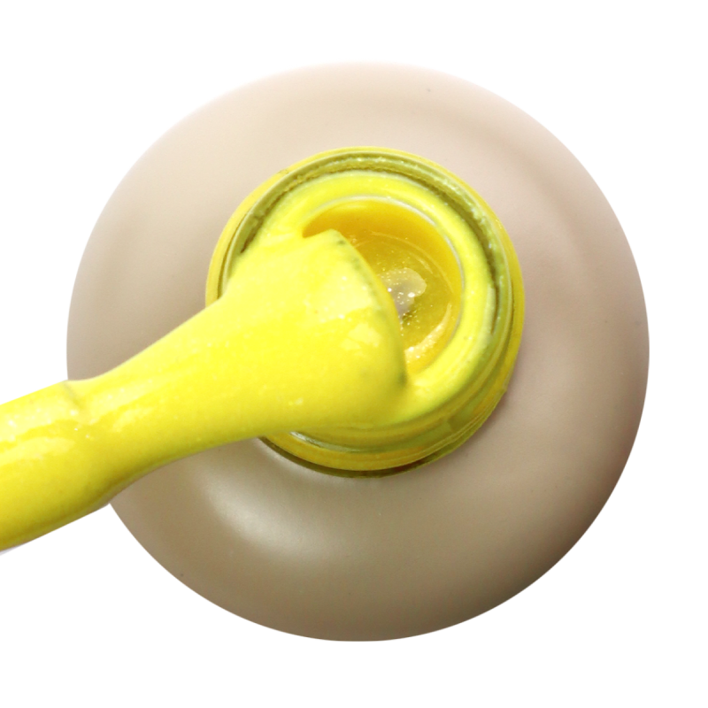 Gel nail polish PNB Juicy Spark, Lemon Pop, 8 ml
