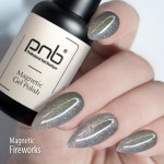 UV/LED Magnetic Gel Nail Polish Fireworks PNB 8 ml