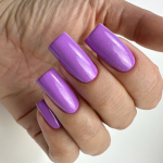 Gel nail polish PNB Juicy Spark, Grape Shimmer, 8 ml