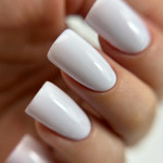 Gel Nail Polish Perfect White PNB mini 001, 4 ml