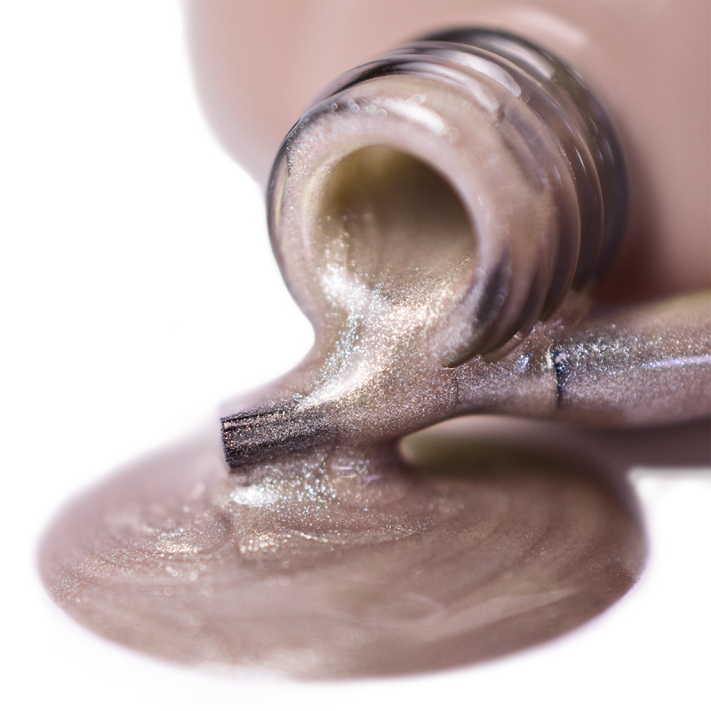 Сat eye gel polish gray PNB Eclat de Lune Sage Silk №08 (8 ml)