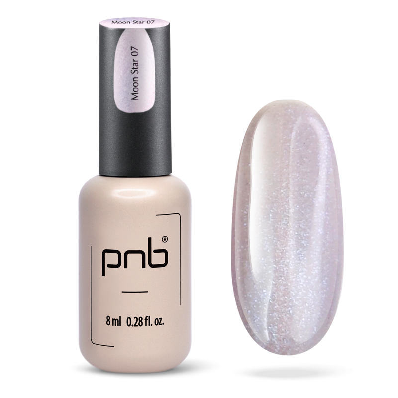 UV/LED Magnetic Gel Polish Glamour Cat PNB, 07 Moon Star, 8 ml