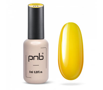 Witrażowy lakier hybrydowy PNB illusion 2.0, 03, 8 ml