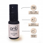 Gel nail polish PNB mini 376, 4 ml