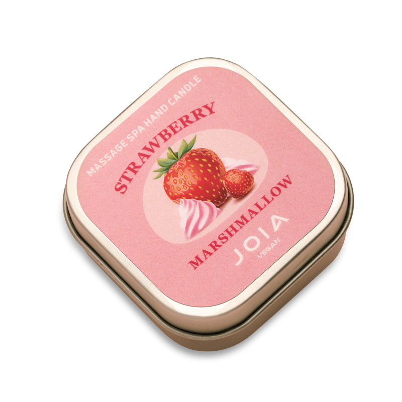 JOIA vegan Massage Spa Hand Candle, Strawberry Marshmallow