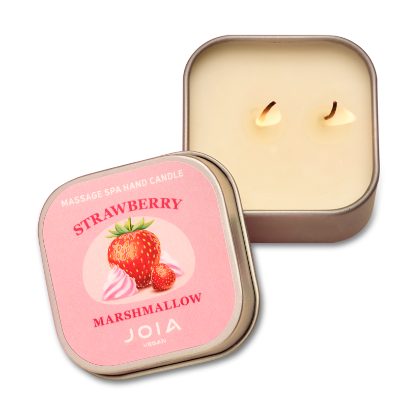 JOIA vegan Massage Spa Hand Candle, Strawberry Marshmallow