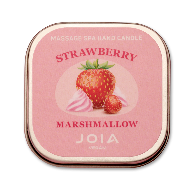 JOIA vegan Massage Spa Hand Candle, Strawberry Marshmallow