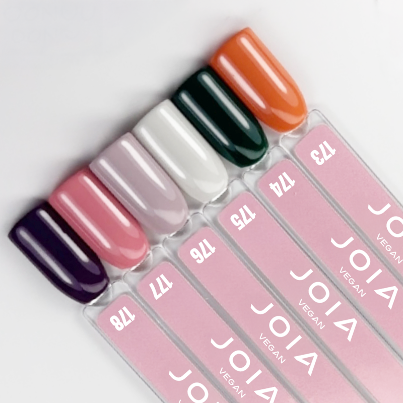 Gel nail polish orange JOIA vegan №173, enamel (6 ml)