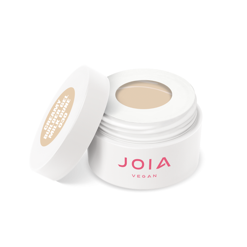 JOIA vegan Creamy Builder Gel, 030 Milk Dune, 15 ml