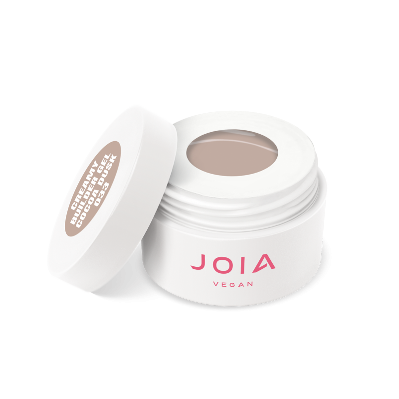 JOIA vegan Creamy Builder Gel, 033 Cocoa Dusk, 15 ml