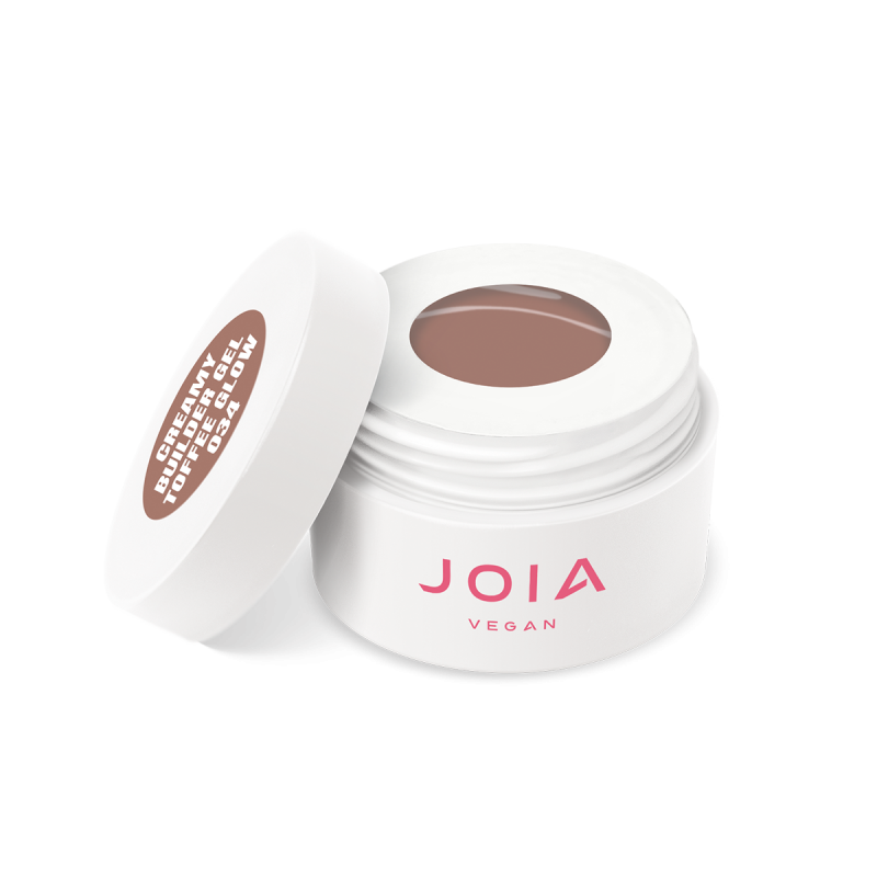JOIA vegan Creamy Builder Gel, 034 Toffee Glow, 15 ml