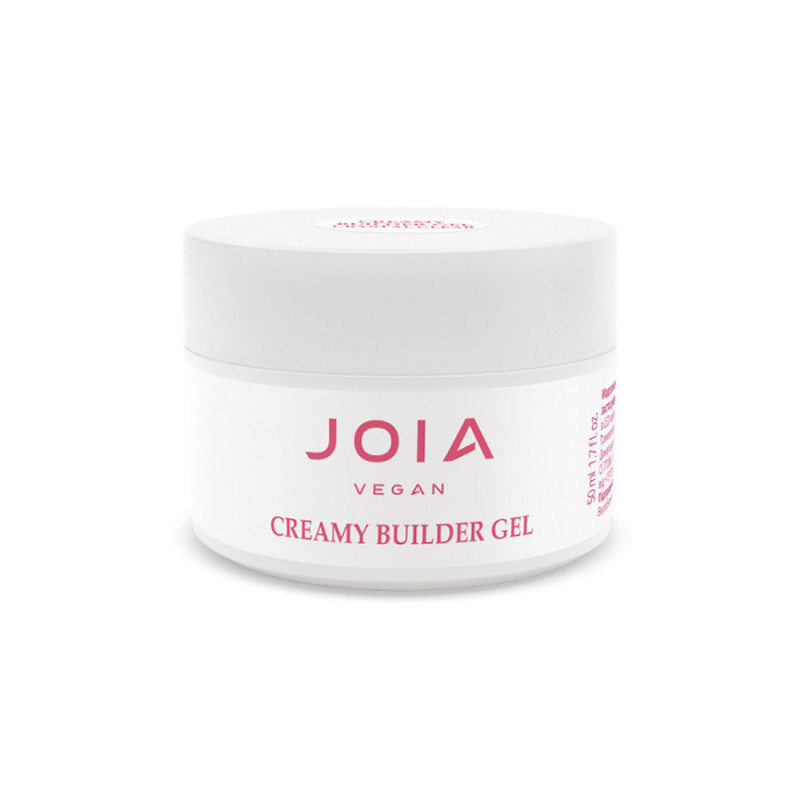 JOIA vegan Creamy Builder Gel, Crystal Clear, 50 ml