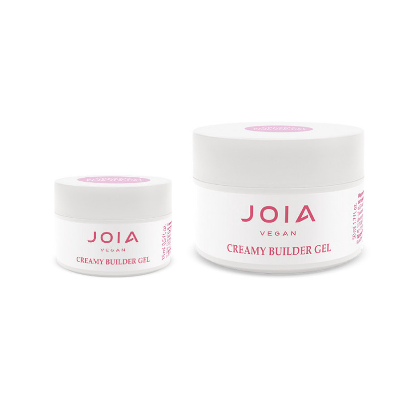 JOIA vegan Creamy Builder Gel, Pink Yogurt, 15 ml