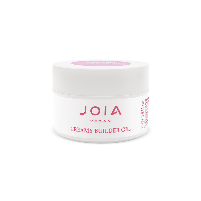 JOIA vegan Creamy Builder Gel, Pink Yogurt, 15 ml