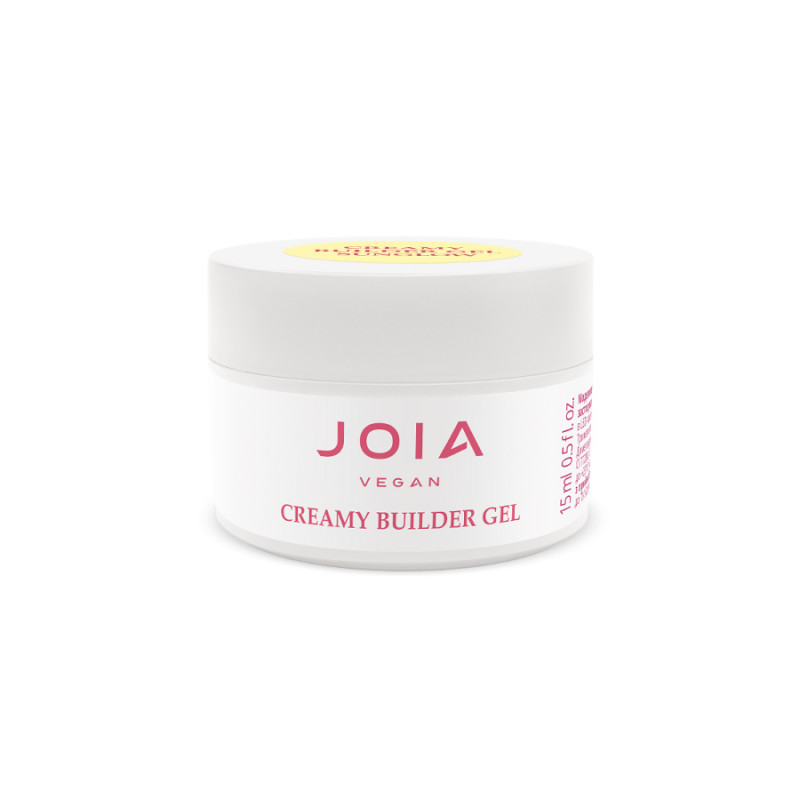 JOIA vegan Creamy Builder Gel, Sunglow, 15 ml