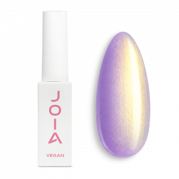 Gel nail polish violet JOIA vegan Iris Shine №03P, pearl (6 ml)