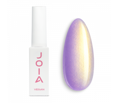 Gel nail polish violet JOIA vegan Iris Shine №03P, pearl (6 ml)
