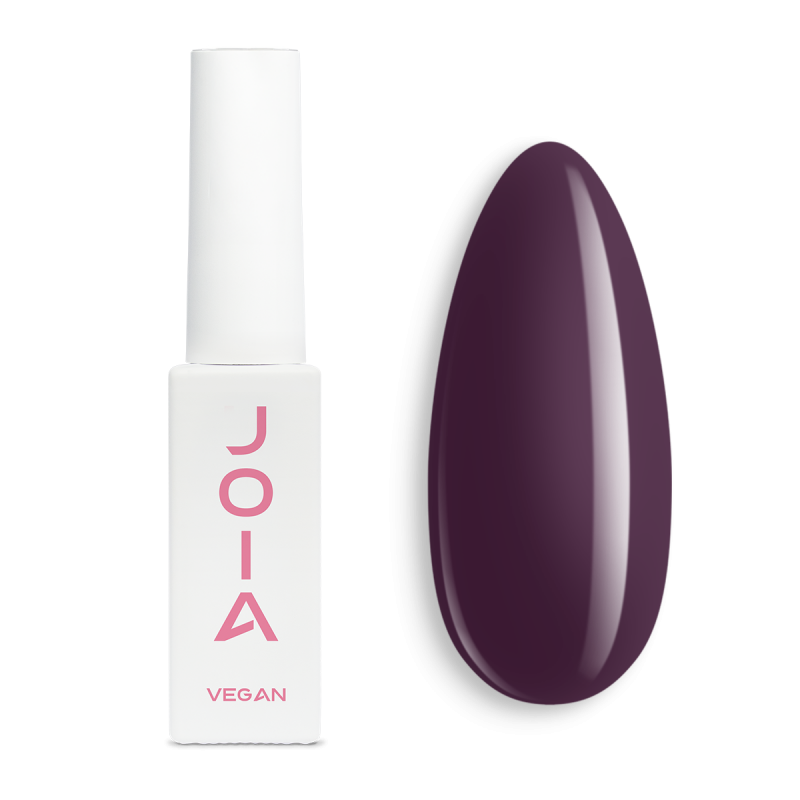 Lakier hybrydowy fioletowy JOIA vegan Plum Noir №178, połysk (6 ml)