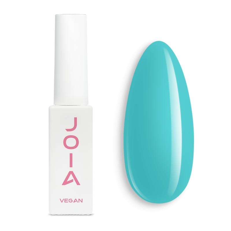 Gel nail polish turquoise JOIA vegan Mermaid Foam №182, enamel (6 ml)