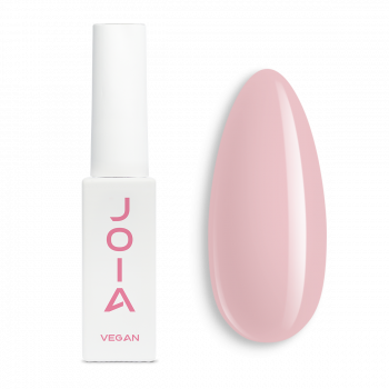 Gel nail polish pink JOIA vegan Ivory Veil №187, enamel (6 ml)