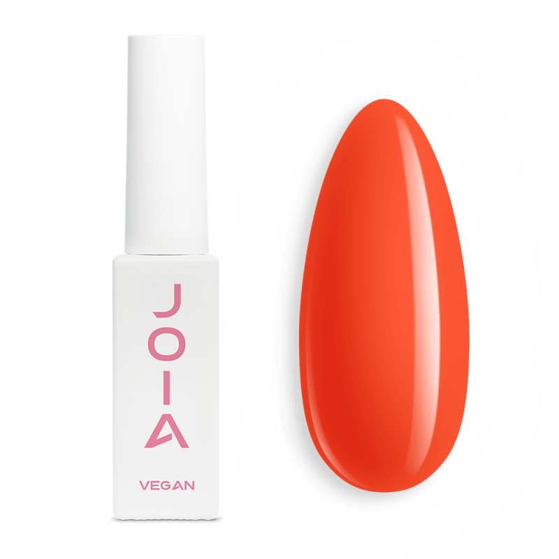 Gel nail polish orange JOIA vegan №033, enamel (6 ml)