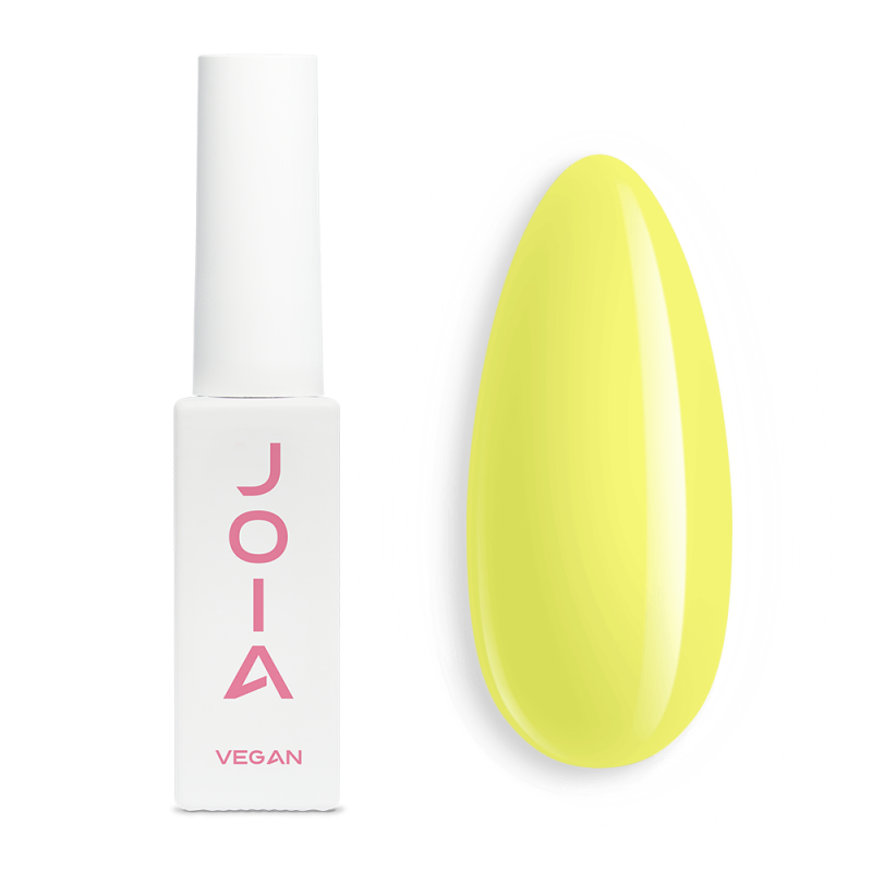 Gel nail polish yellow JOIA vegan №052, enamel (6 ml)