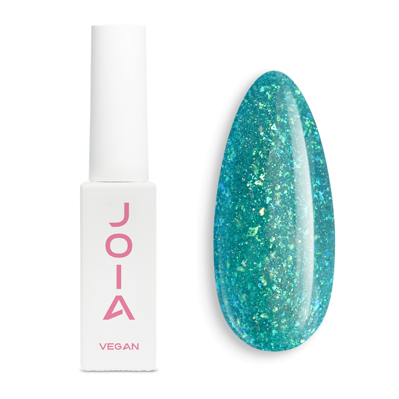 Lakier hybrydowy odblaskowy turkusowy JOIA vegan №068 (6 ml)
