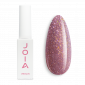 Reflective gel polish pink JOIA vegan №109, with shimmer (6 ml)