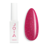 Reflective gel polish pink JOIA vegan №141, with shimmer (6 ml)