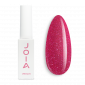 Reflective gel polish pink JOIA vegan №141, with shimmer (6 ml)
