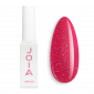 Reflective gel polish pink JOIA vegan №143, with shimmer (6 ml)