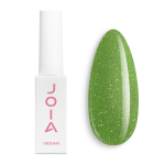 Reflective gel polish green JOIA vegan №144, with shimmer (6 ml)