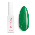 Reflective gel polish green JOIA vegan №145, with shimmer (6 ml)