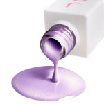 Gel nail polish violet JOIA vegan Iris Shine №03P, pearl (6 ml)