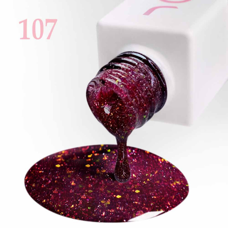 Gel Nail Polish JOIA Vegan 107, 6 ml