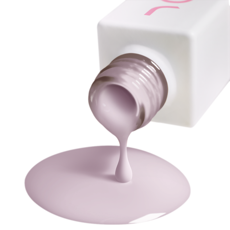 Gel nail polish gray JOIA vegan Warm Taupe №176, enamel (6 ml)