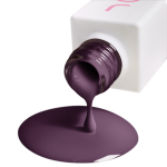 Lakier hybrydowy fioletowy JOIA vegan Plum Noir №178, połysk (6 ml)