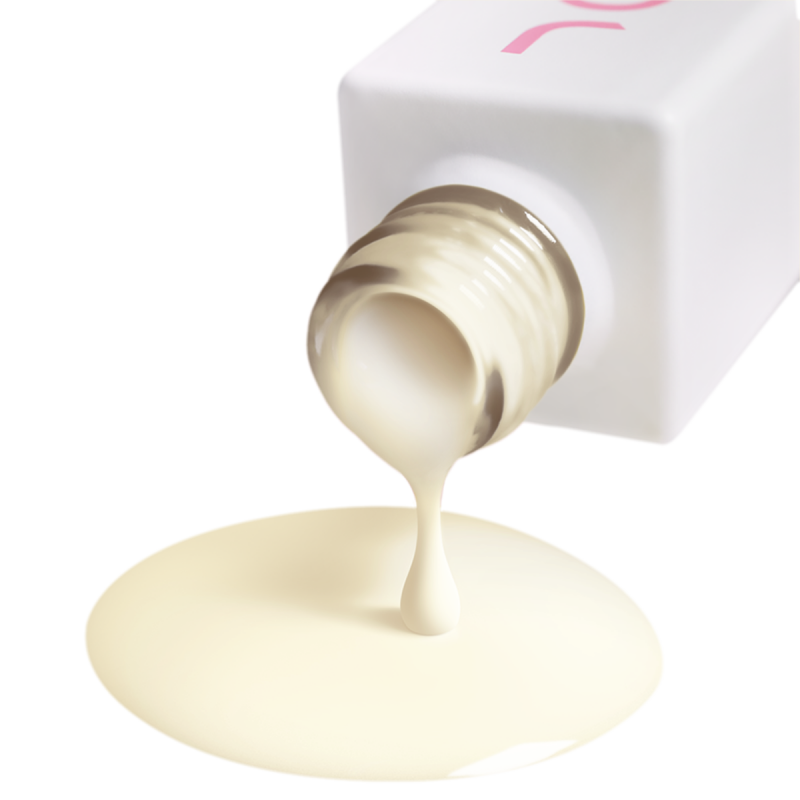 Gel nail polish yellow JOIA vegan Vanilla Cloud №179, enamel (6 ml)