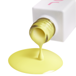 Gel nail polish yellow JOIA vegan Lemon Burst №180, enamel (6 ml)
