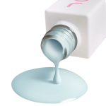 Gel nail polish blue JOIA vegan Milky Lagoon №181, enamel (6 ml)