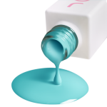 Gel nail polish turquoise JOIA vegan Mermaid Foam №182, enamel (6 ml)